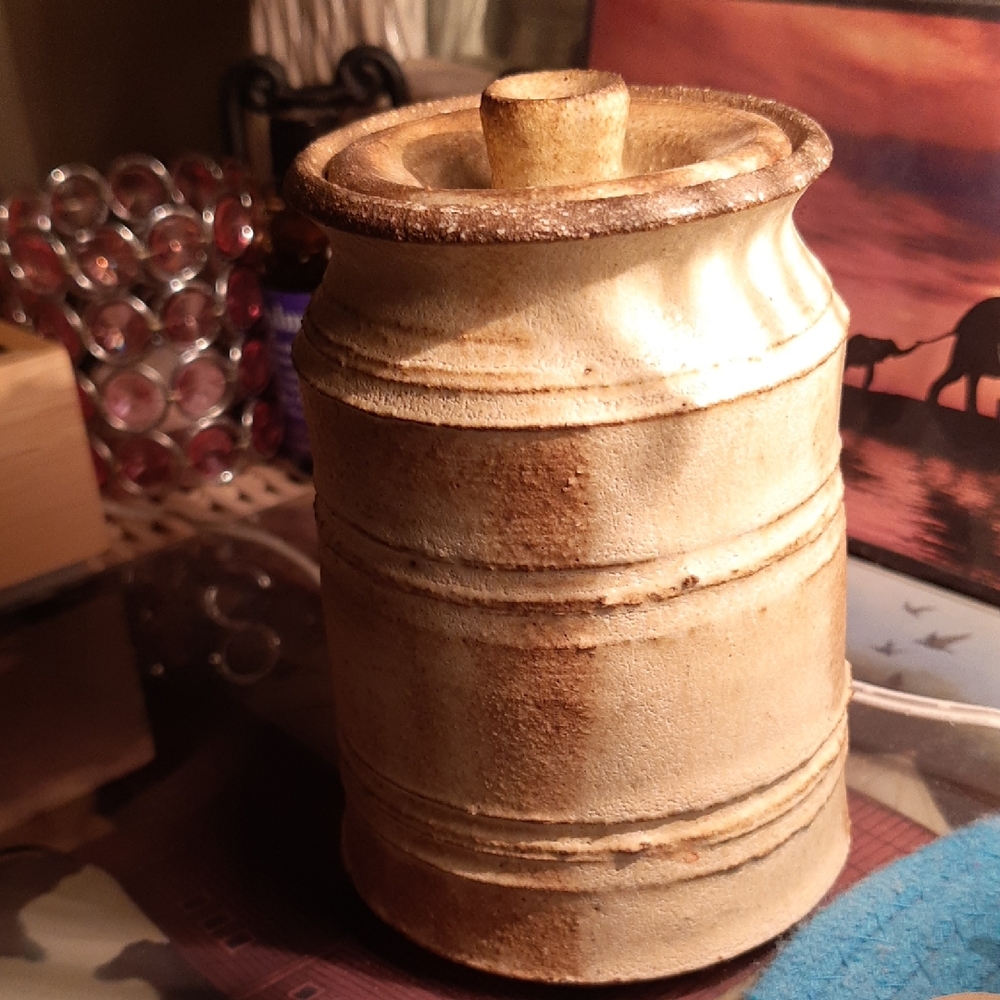 Rustic Ceramic Jar